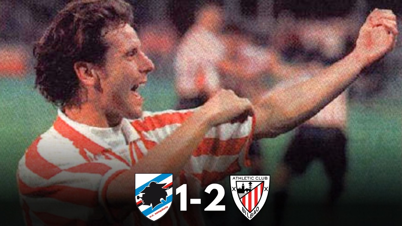 Sampdoria 1-2 Athletic Club | 1/32 Final Copa UEFA 1997-1998  (IDA)