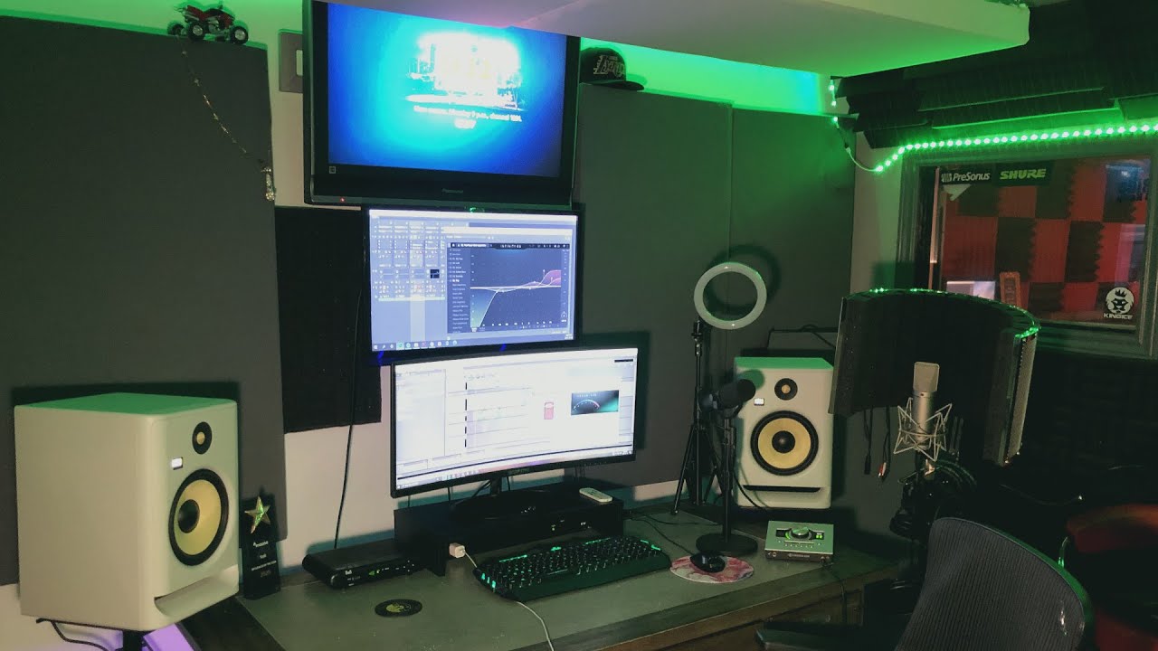 Basement Music Studio Tour