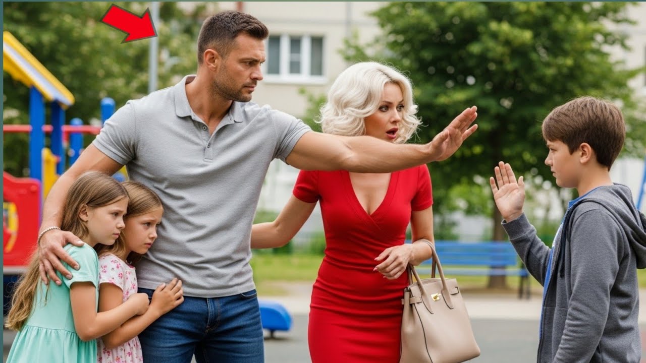 Single Dad Saves Twin Girls at the Park — Not Knowing Their CEO Mom Once Destroyed His Life...