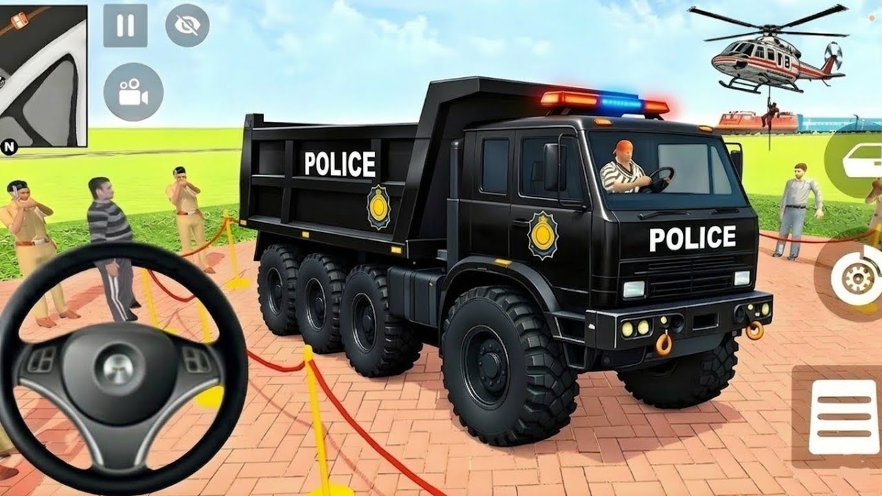 🤑Indian Thift Auto Simulator🤩Indian Showroom Purchase😯Modified Lexriy New Police DumperAnd Bike🥳Game