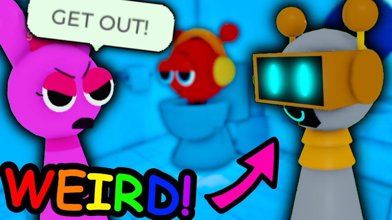SUS PEOPLE в Sprunki 3D Roleplay Roblox