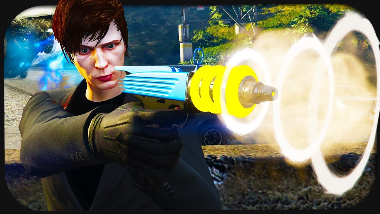Mit ALIEN-PISTOLE Autos in GTA ONLINE weg schleudern!