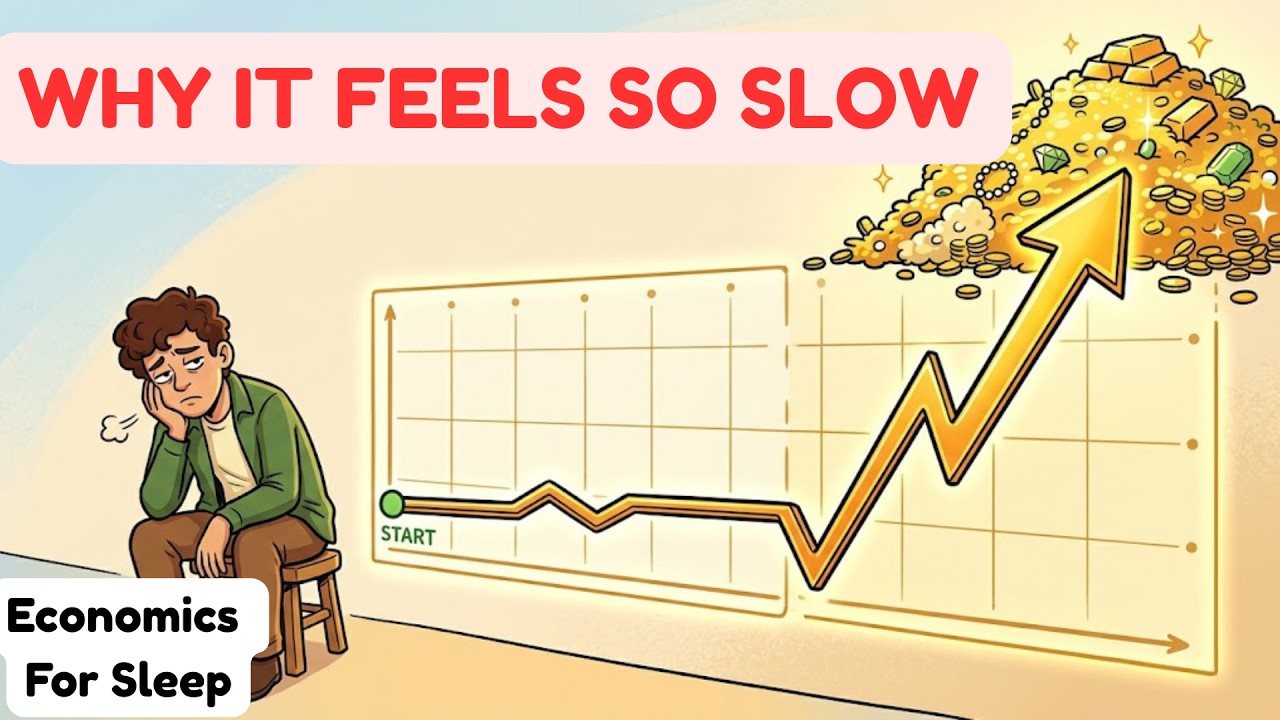 Why Compound Interest Feels So Slow | Economics For Sleep (Calm Bedtime Story to Fall Asleep To)