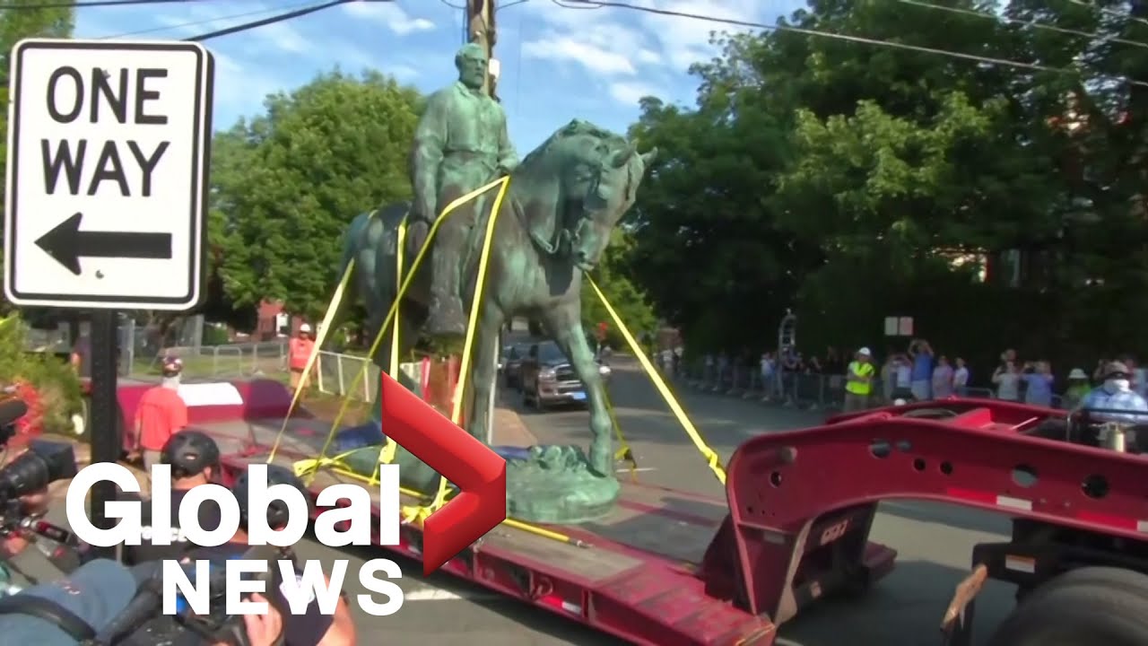 Charlottesville removes Confederate statue at center of deadly 2017 protest