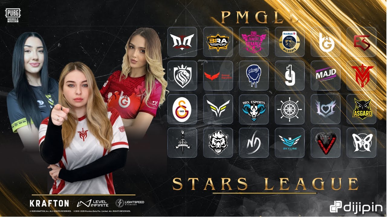 PUBG MOBİLE GLOBAL LADY LEAGUE 3. SEZON STAR LEAGUE AŞAMASI 3. GÜN #pubgmobile