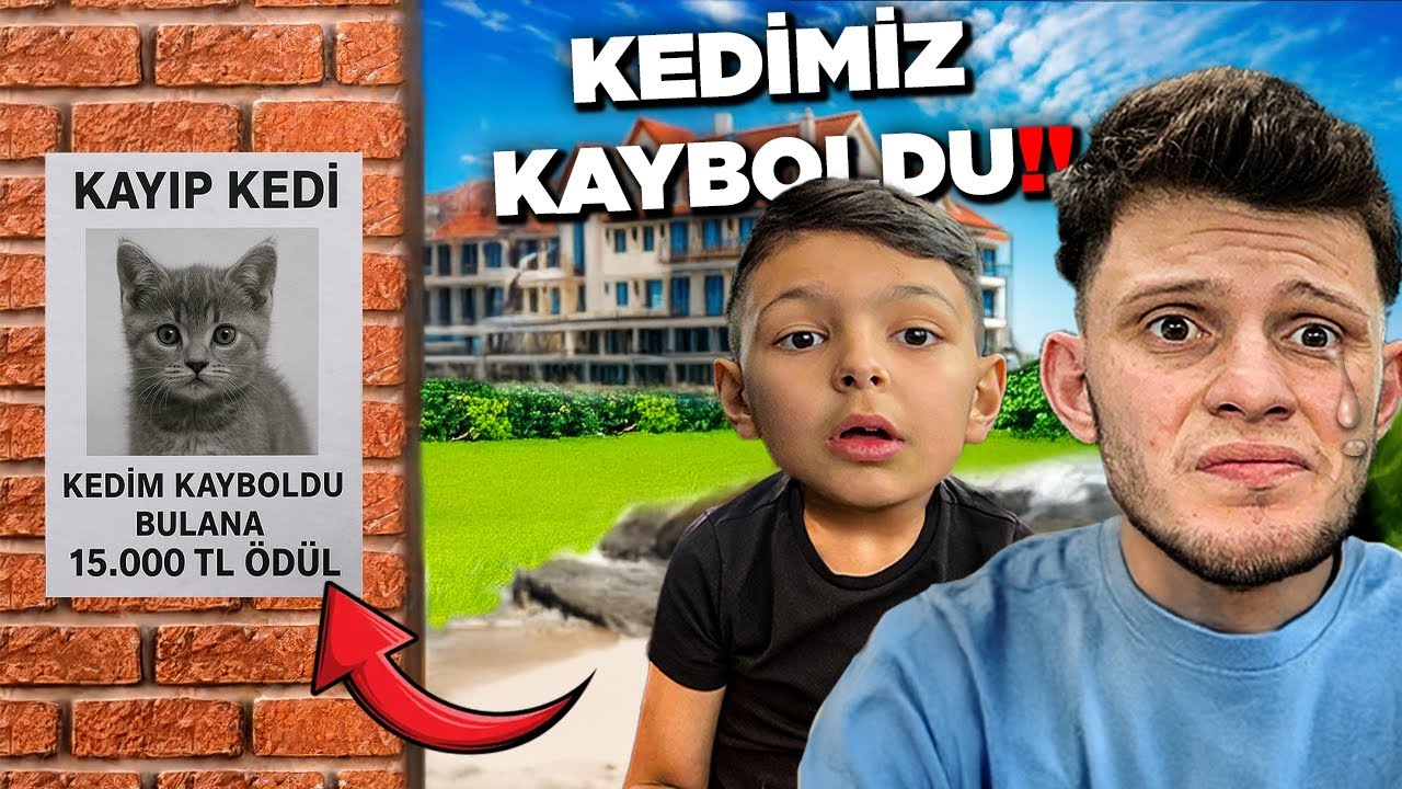 KEDİMİZ KAYBOLDU!!