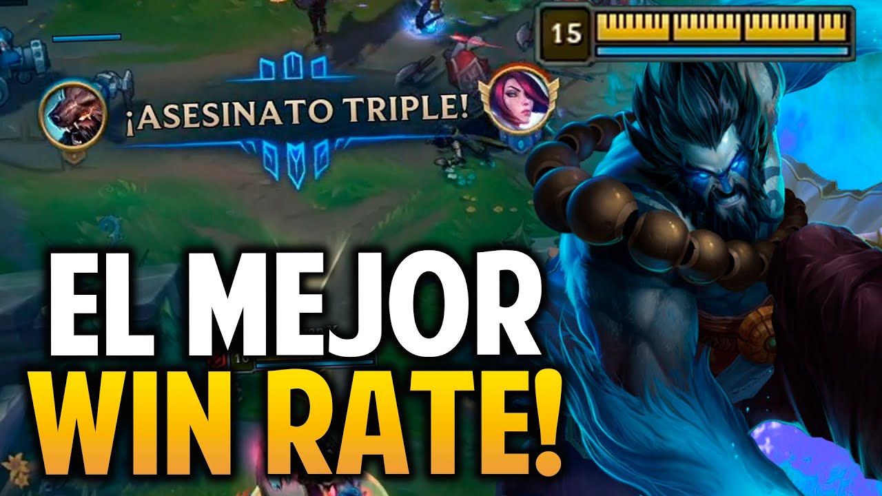 ¡UDYR ES EL JUNGLA QUE MAS GANA PARTIDAS! | League of Legends