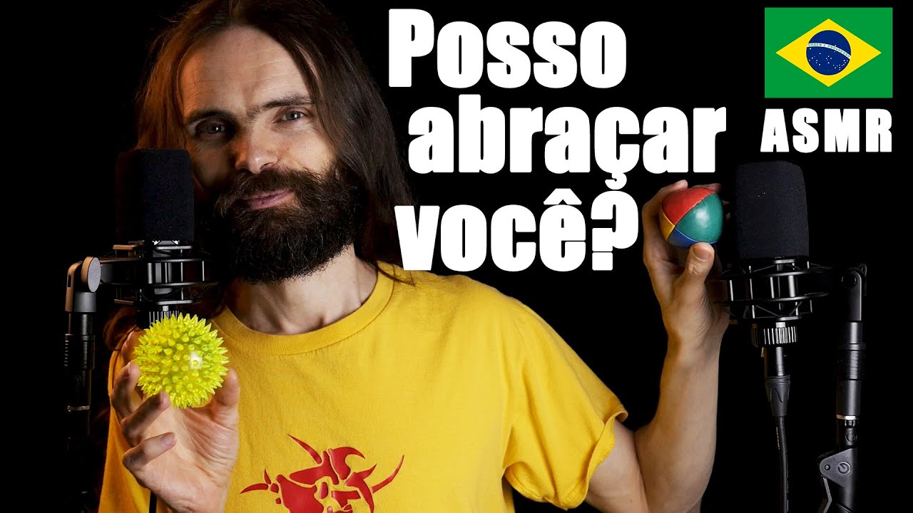 ASMR French man makes you fall asleep with imperfect Brazilian Portuguese whispers 2