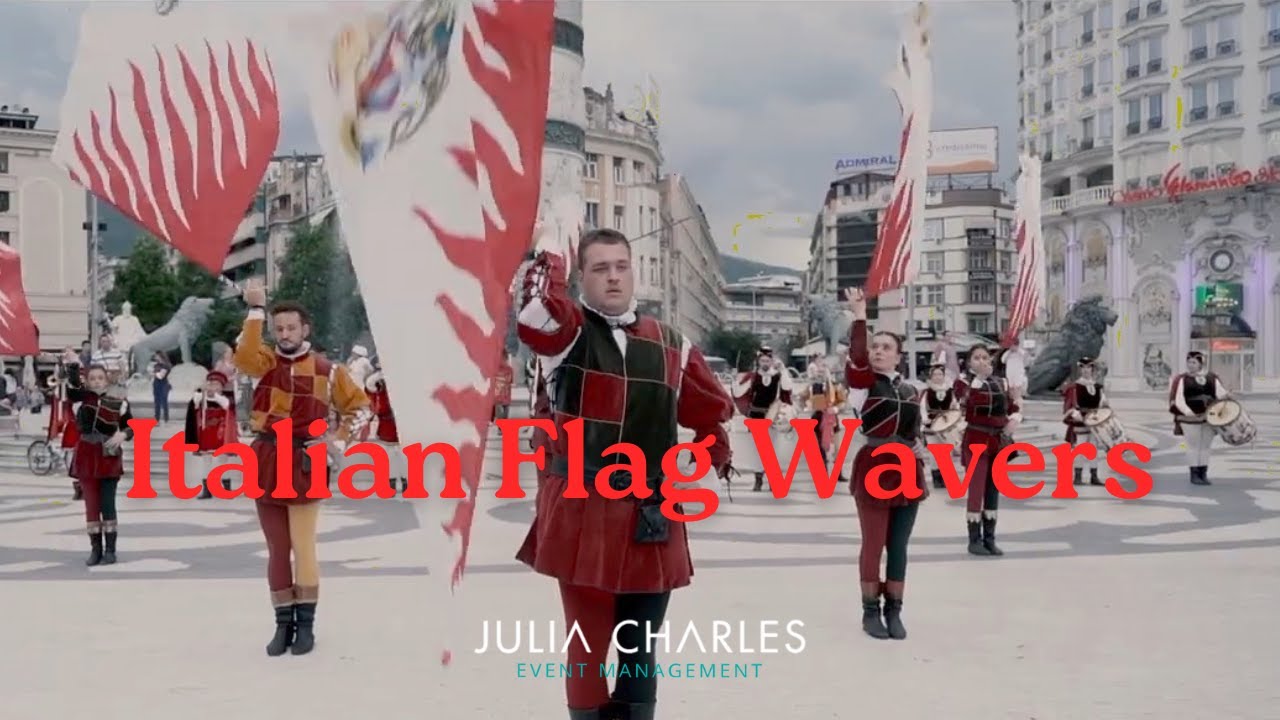 Italian Flag Wavers | Watch our incredible Flag Dancers perform!