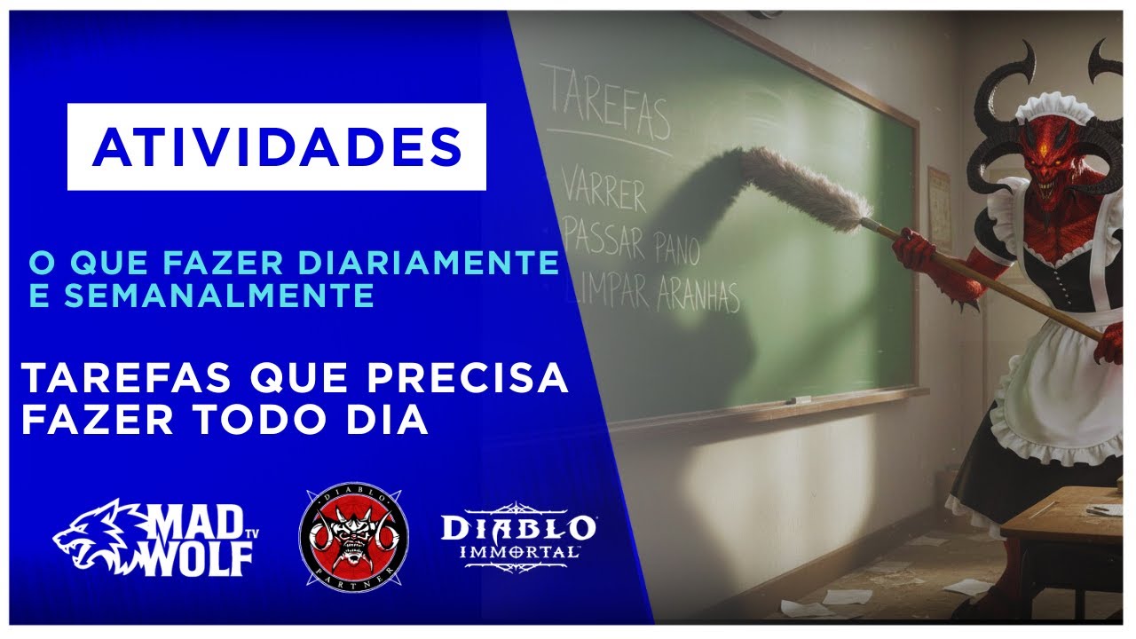 O que fazer diariamente e semanalmente no Diablo Immortal 2025