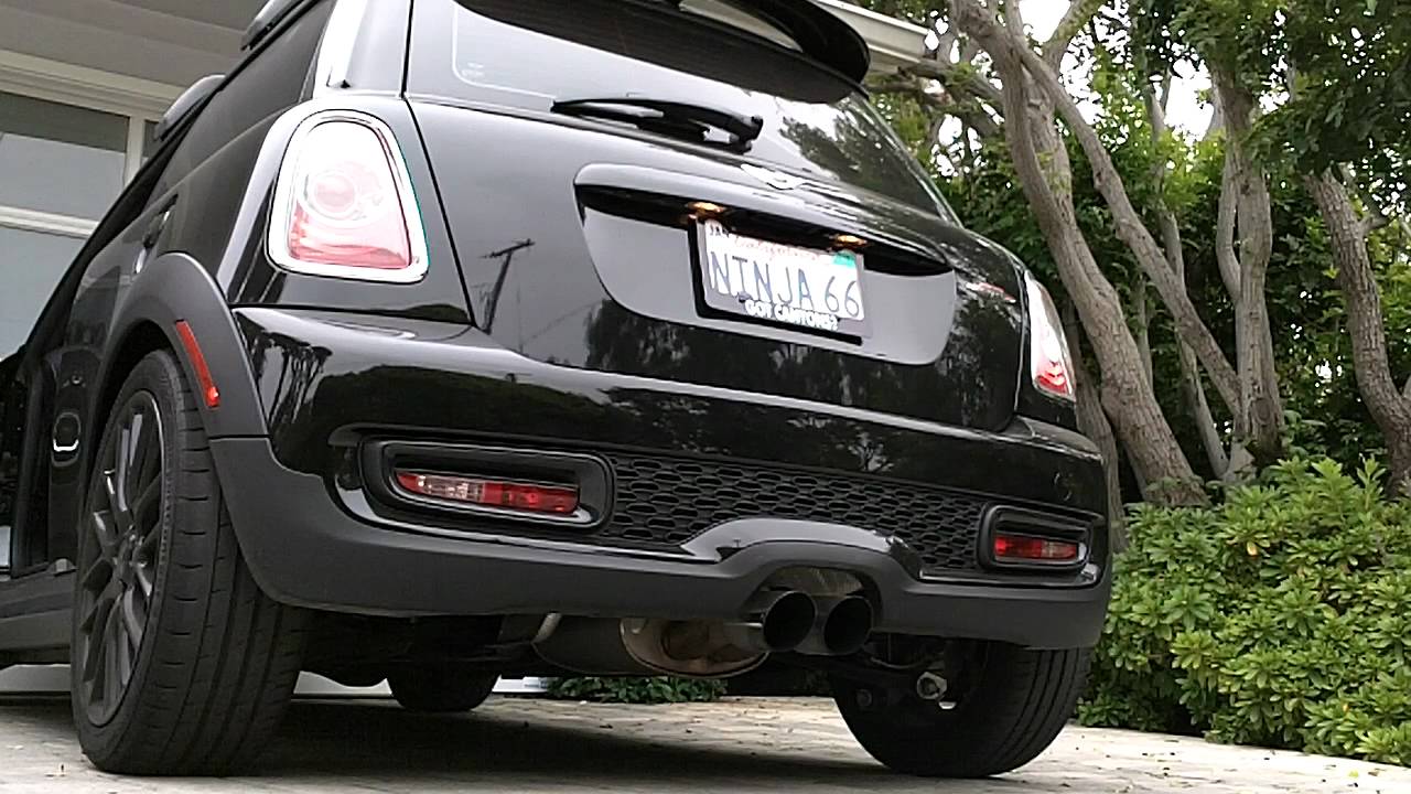 JCW factory exhaust resonator delete