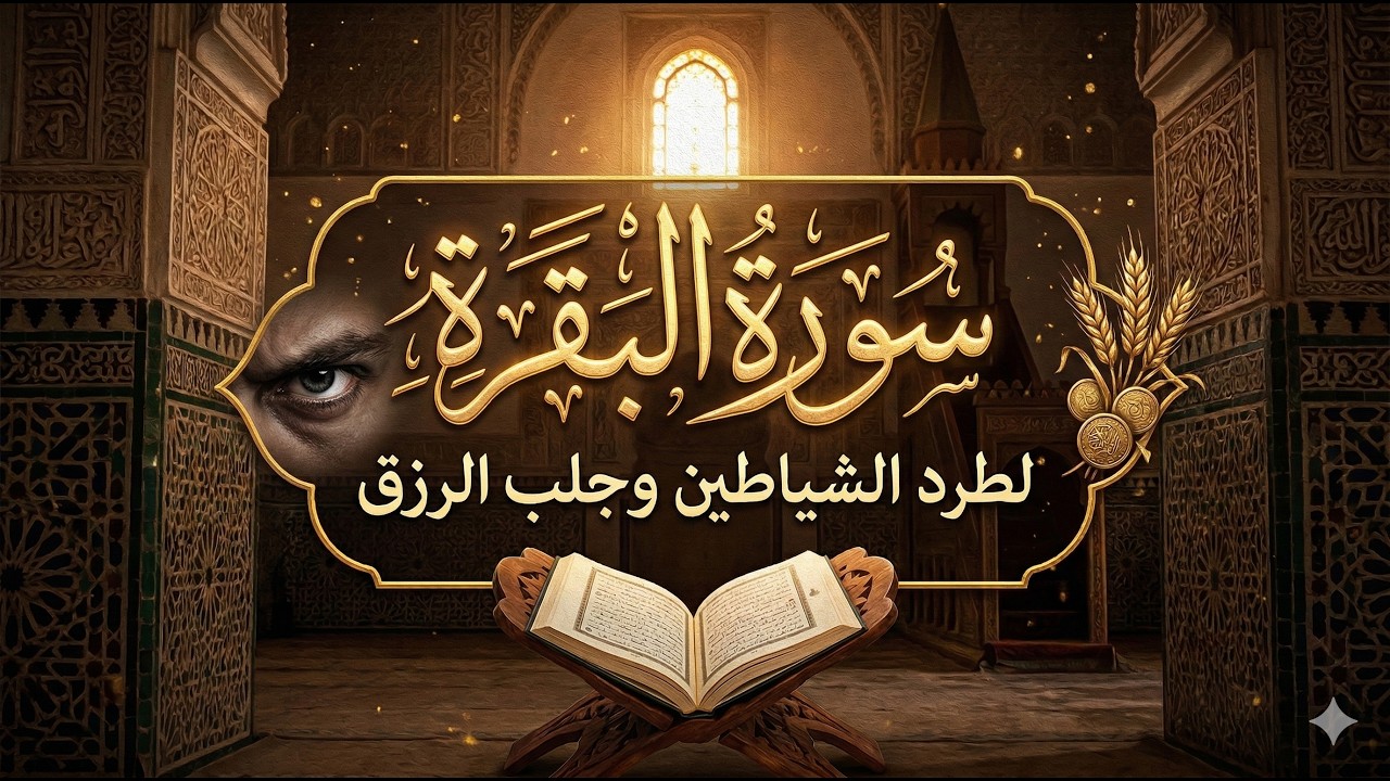 سورة البقرة لحفظ وتحصين المنزل♥️🎧