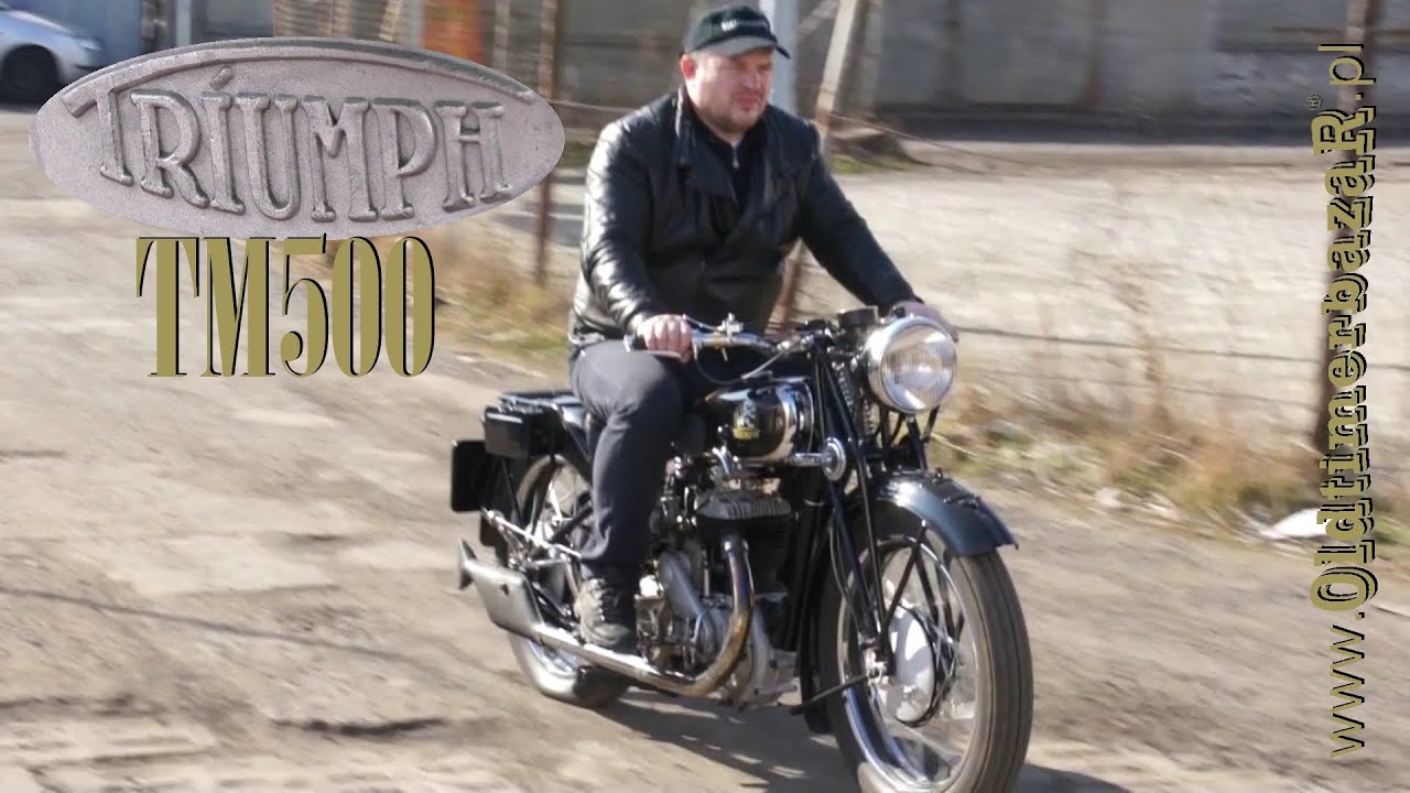 OldtimerbazaR ~ Triumph TM 500 - opowiadają Piotr Kawałek i Krzysztof Weiss