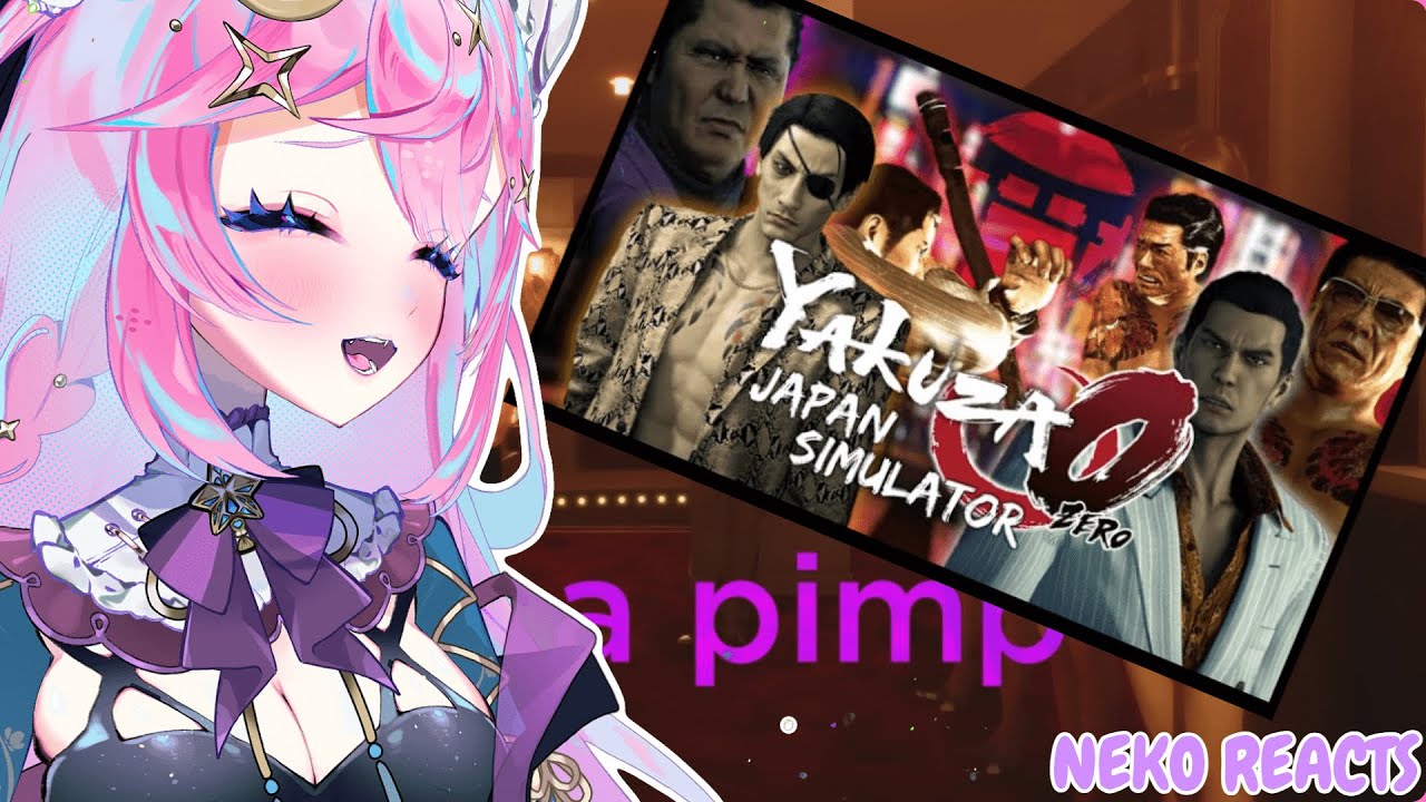 ━☆NEKO REACTS━☆ YAKUZA IS HILARIOUS ! ! | REACTING TO Yakuza 0 