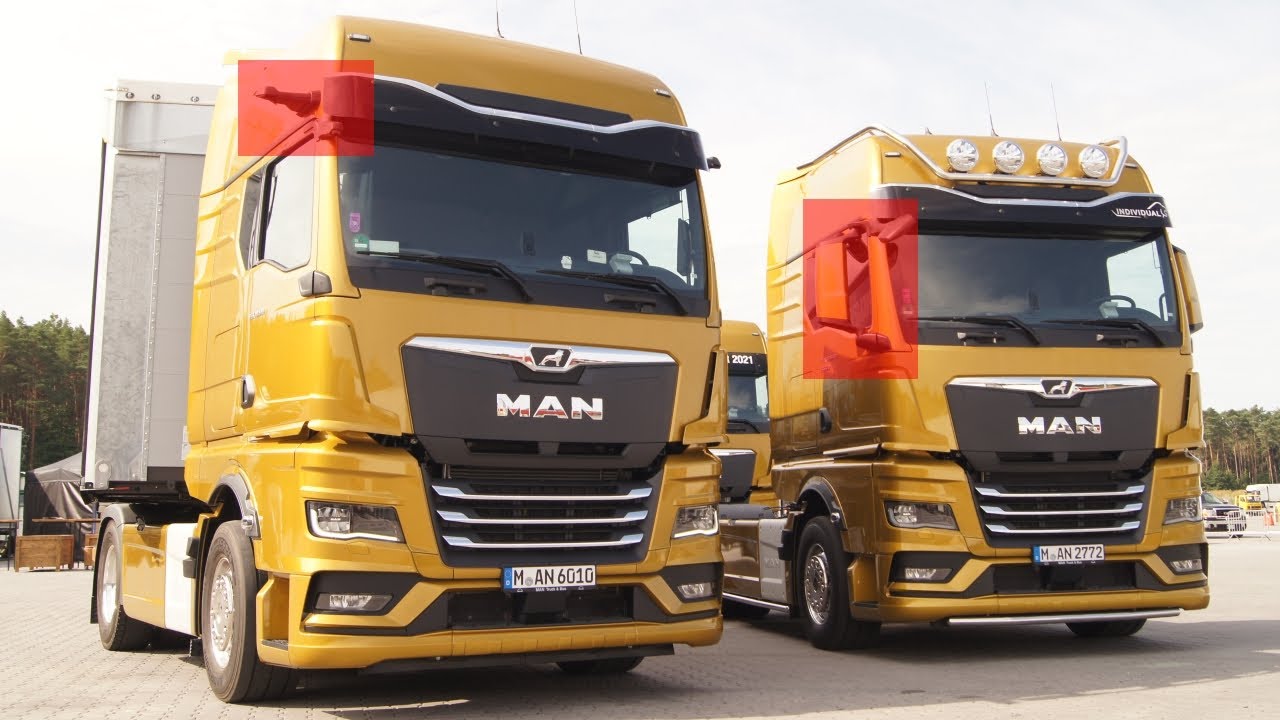 MAN TGX OptiView - kamery zamiast lusterek w praktyce