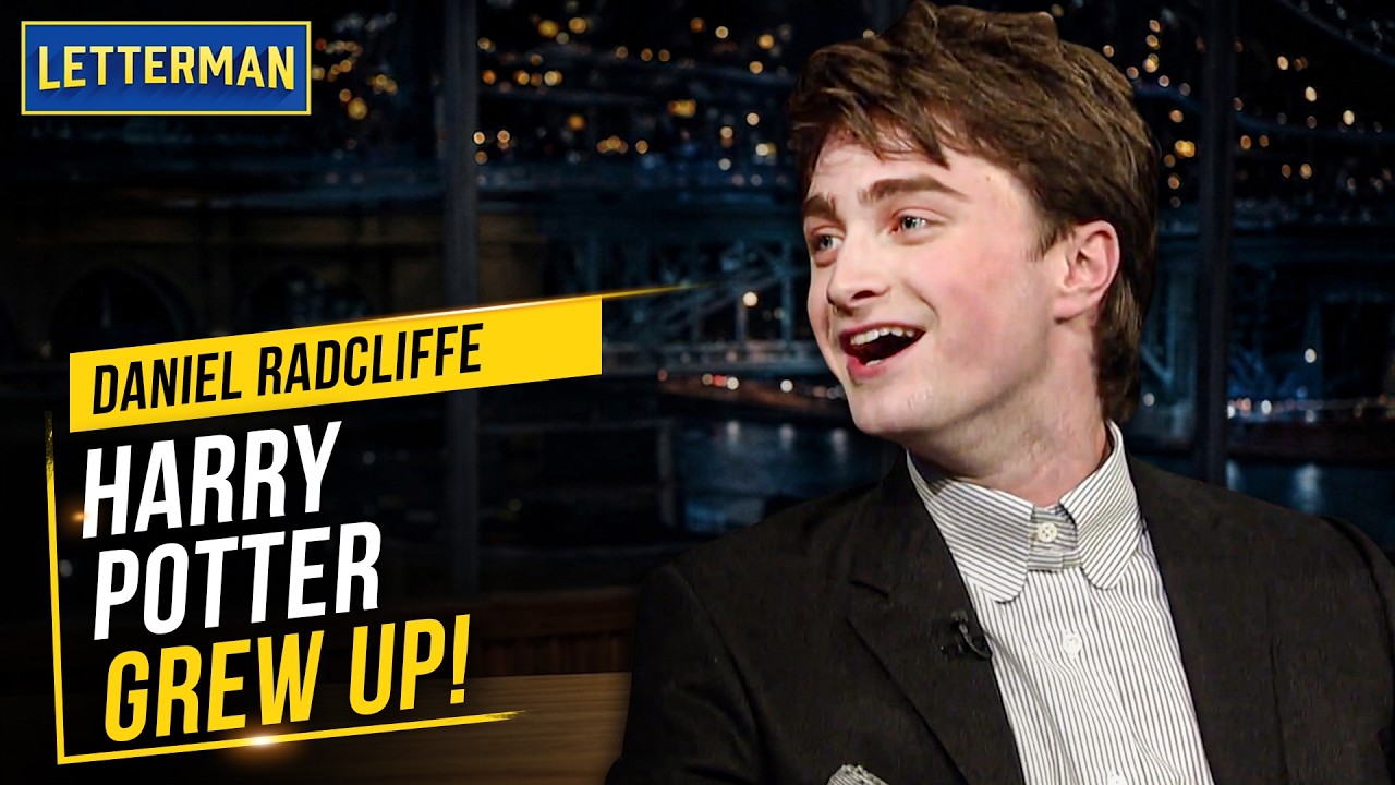 17-Year-Old Daniel Radcliffe Returns to the Late Show | David Letterman