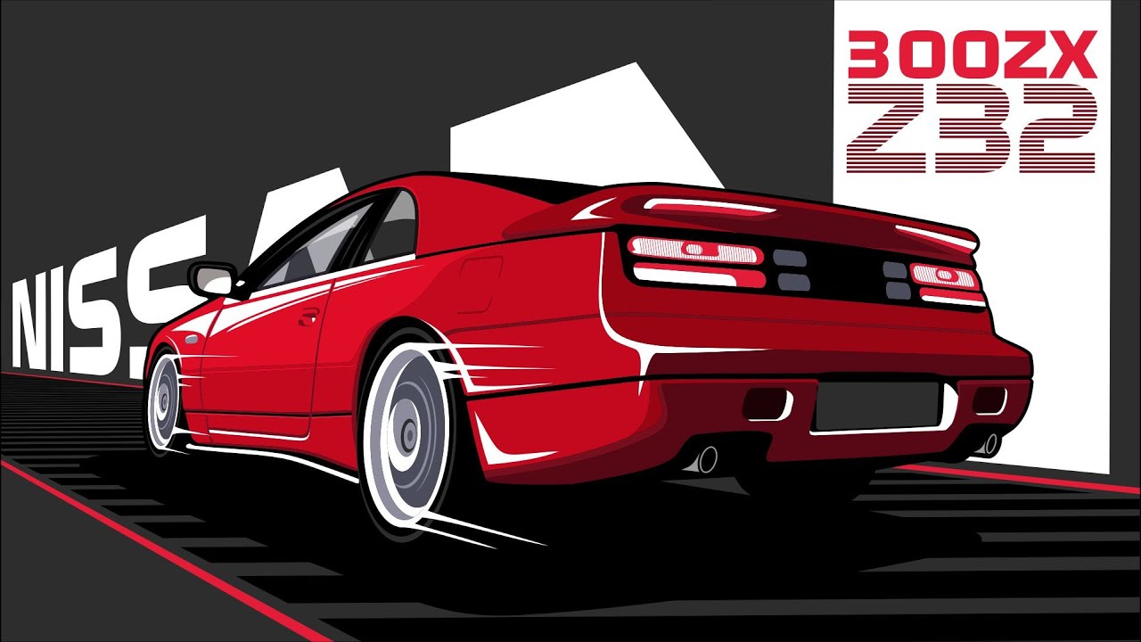 Nissan 300ZX Z32 1993 TT Targa - O Furach Z Kraju Kwitnącej Wiśni