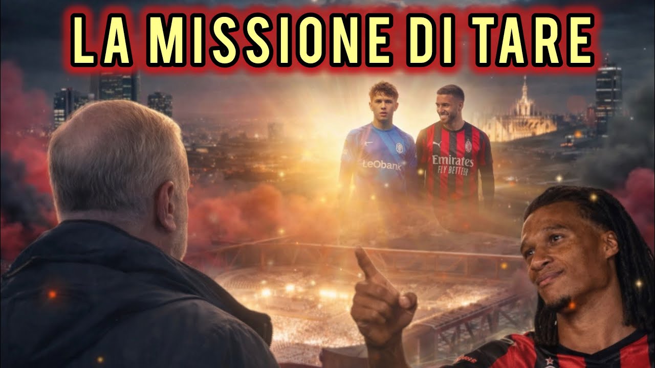 LA MISSIONE DI TARE! VUOLE PORTARLO AL MILAN! ASSIST DAL CT!