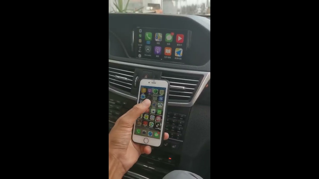 CheerDriving Wireless CarPlay and Android Auto Retrofit on 2010 Mercedes E300 with NTG4.0 system