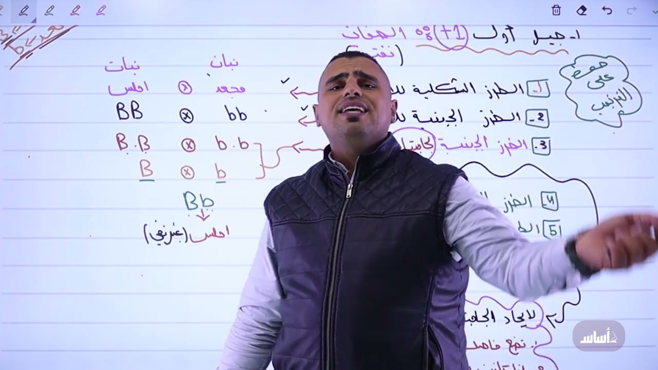 أساسيات علم الوراثة الجزء (2) - أحياء (الفصل الثاني) || 