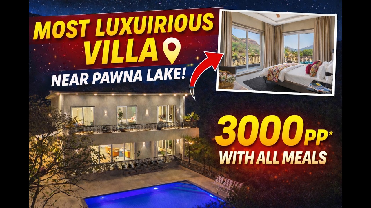 Best Resort Near Mumbai  | Villa In Lonavala | Villa Near Mumbai | Resort In Lonavala | Pawna Lake