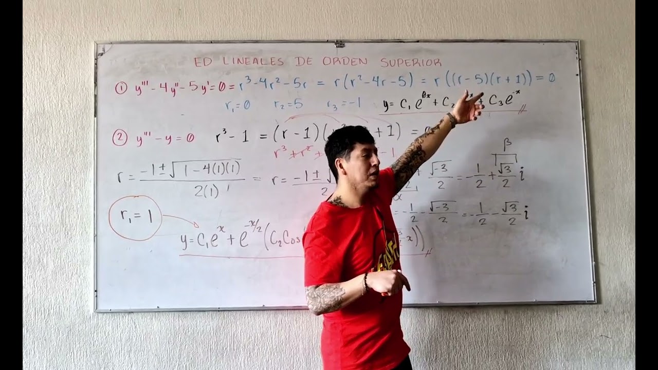 ED lineales de orden superior