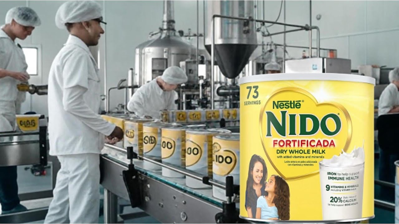 How It's Made DRY MILK | POWDER MILK