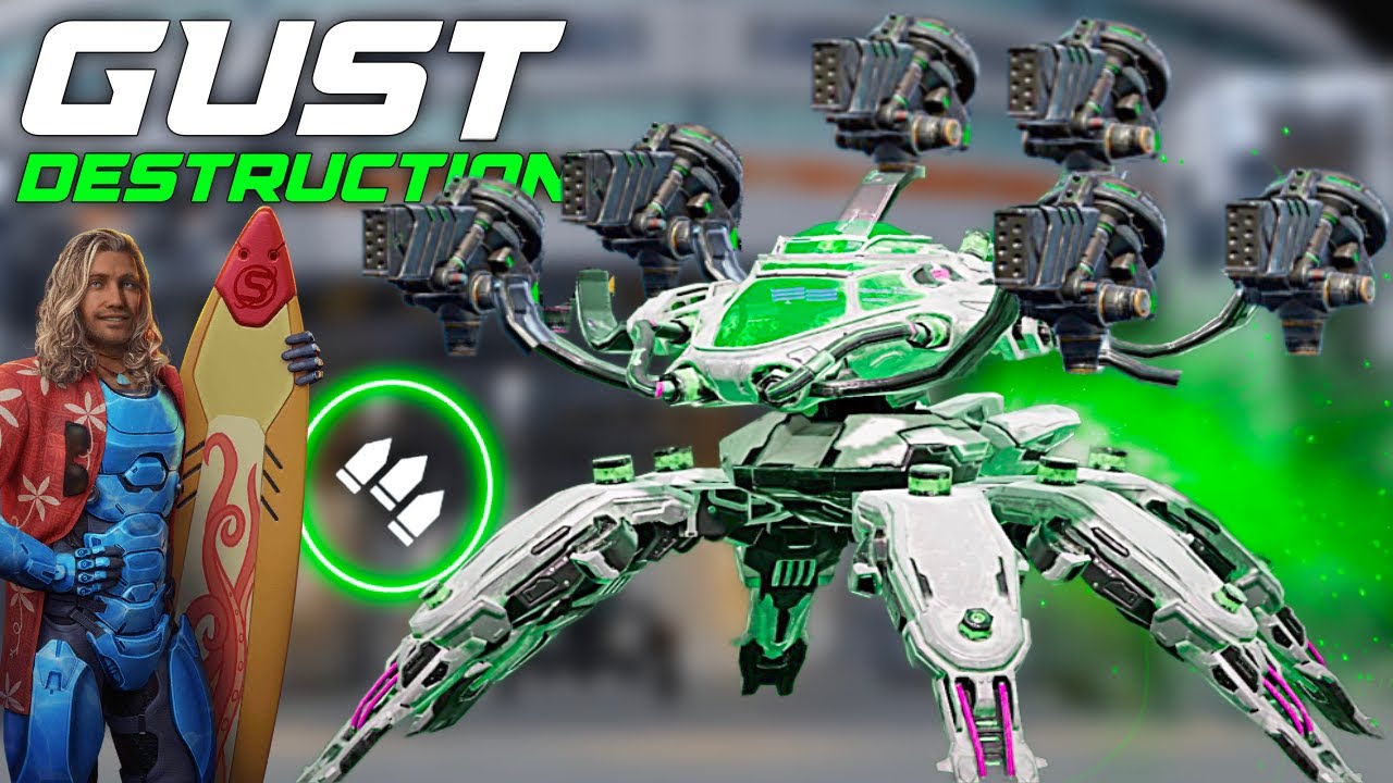 No Way The Gust Dagon Is Actually GOOD? Fastest Fire Rate In WR - Living Legend | War Robots