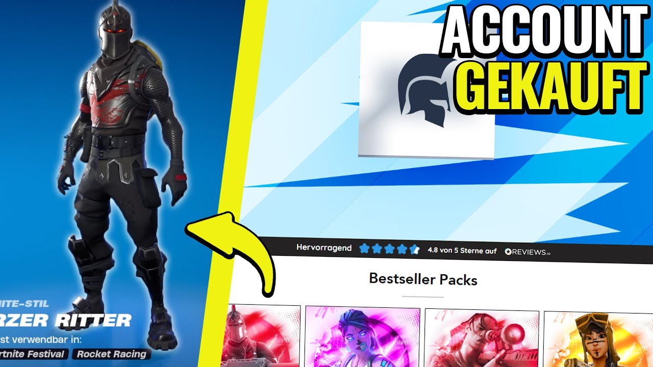 ICH KAUFE einen FORTNITE OG ACCOUNT auf TITANSKINS und das bekam ich.. 😱