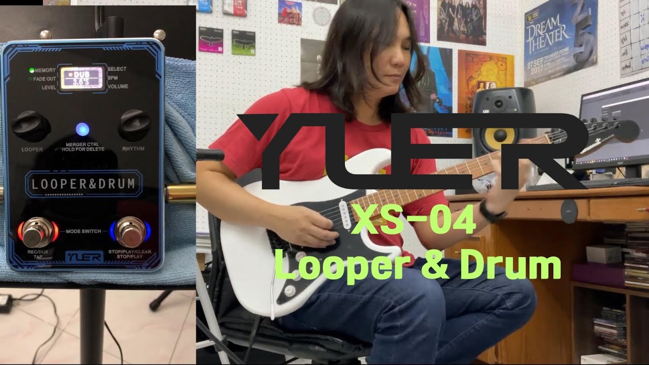 YUER XS-04 Looper & Drum Improvising and Rhythms show