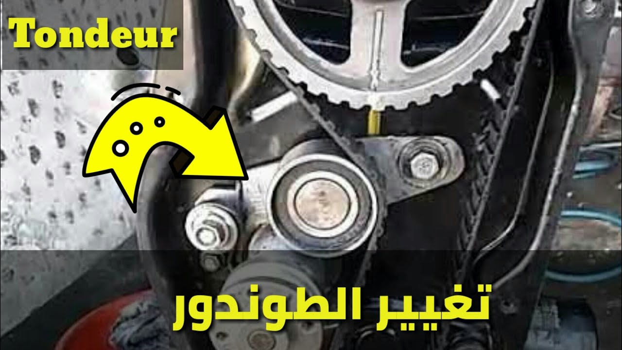 تغيير طوندور سيارة ماروتي 800 Tondeur de chaine distribution