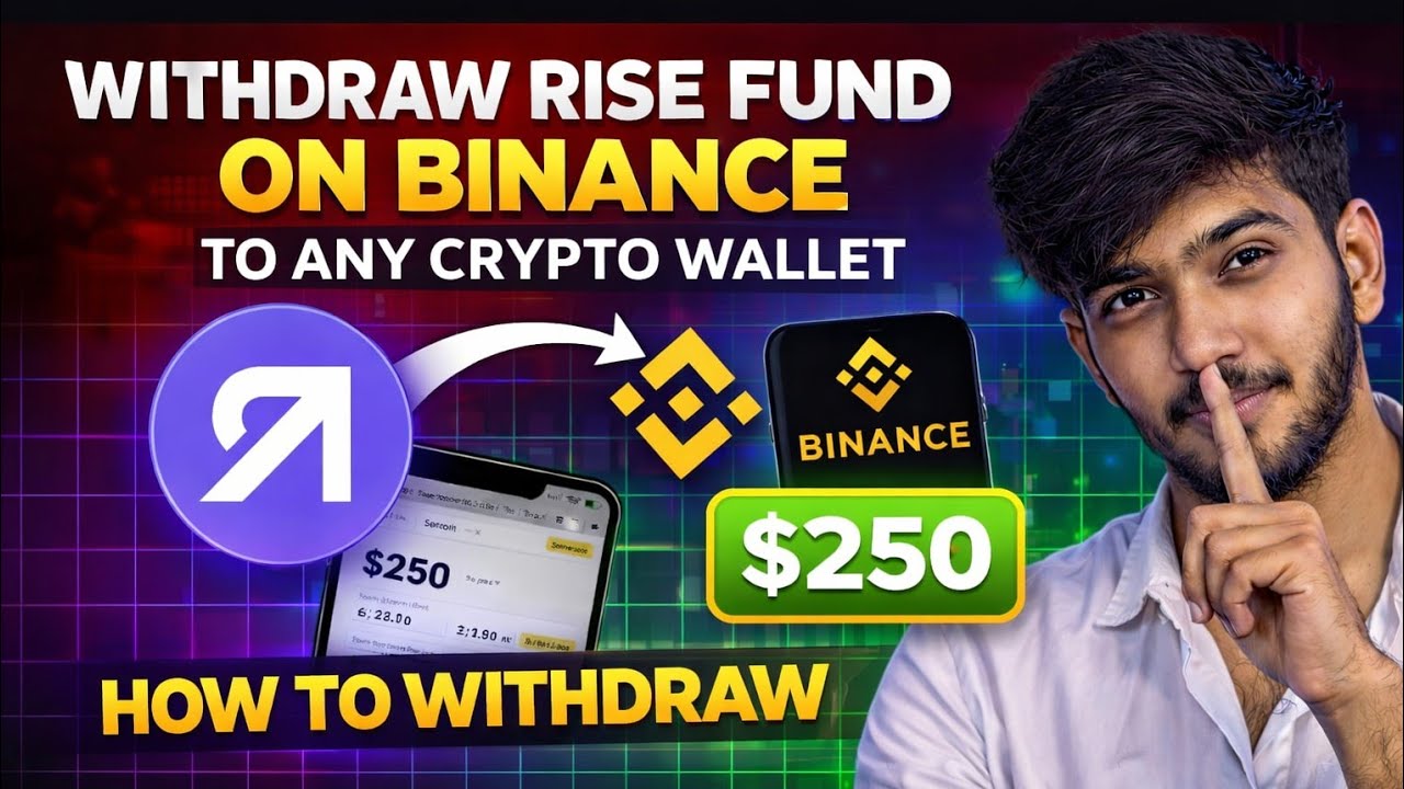 Rise Wallet to Binance 🔥 Rise Wallet Withdrawal Step by Step | USDT Transfer