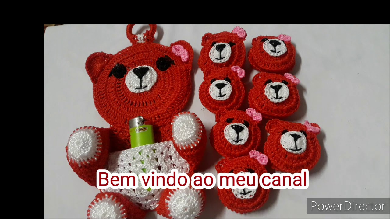 urso capa de botão  de fogão