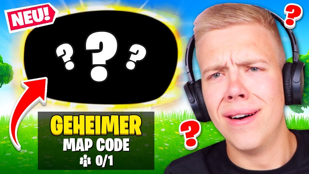 wir geben ZUFÄLLIGE Map Codes ein, dann passiert das…