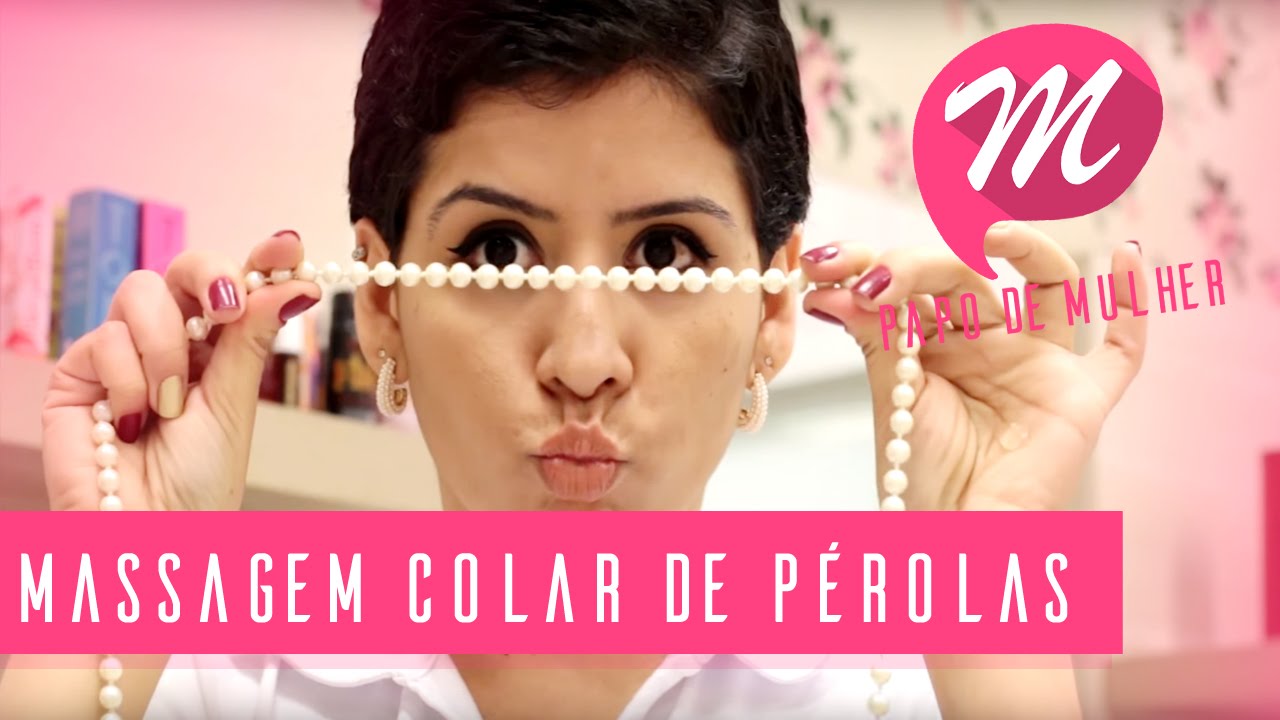 Massagem Sensual Colar de Pérolas