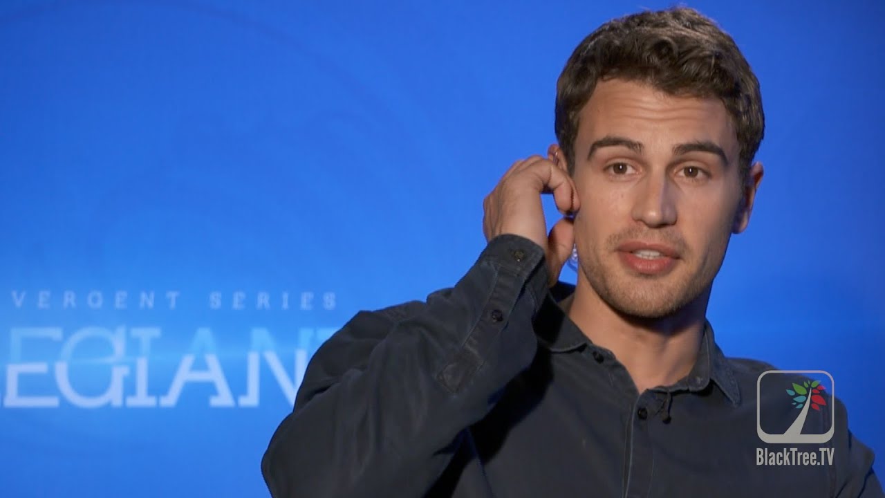 Theo James Interview via Satellite for Divergent Allegiant