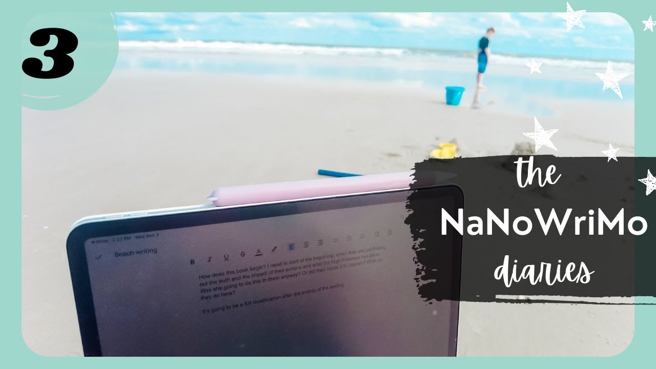 Beach Writing & Exploring St. Augustine [The NaNoWriMo Diaries - Day 3]