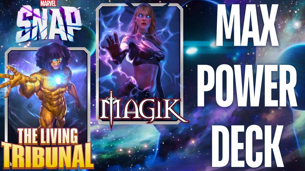 Insane MAX Power Tribunal Deck Marvel Snap