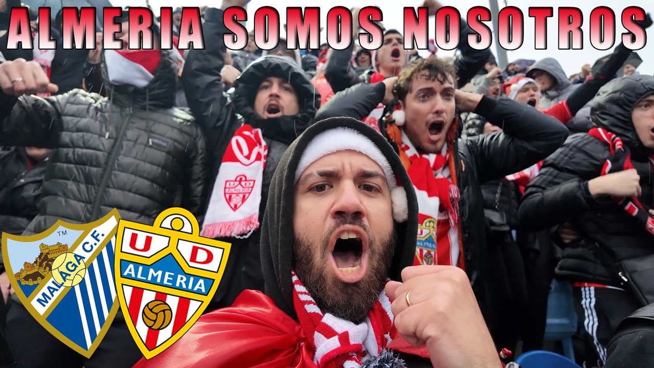 ⚔️ DERBI ANDALUZ en NAVIDAD: Perdimos el partido, ganamos en la GRADA | Vlog OnTour Malaga