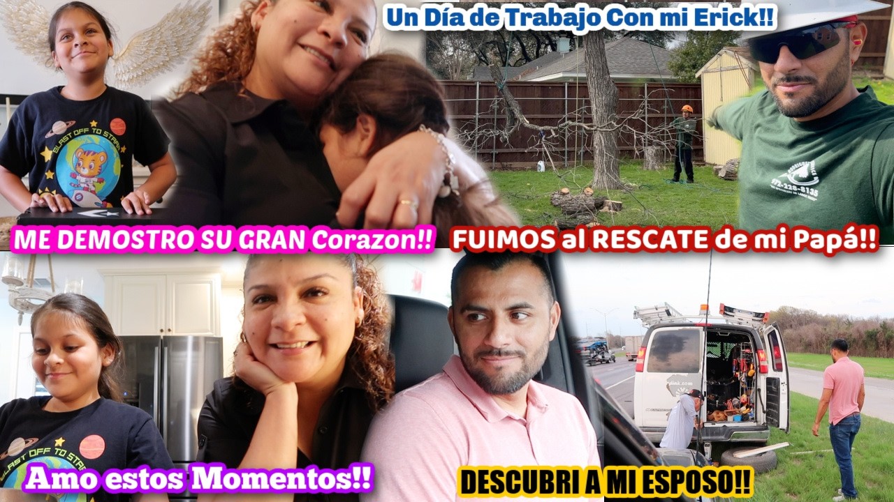 Descubrí a mi ESPOSO🫣+La Sorprendimos🥹+Fuimos a su Rescate🛑+Amo estos MOMENTOS Contigo😍+ORGANIZANDO😱
