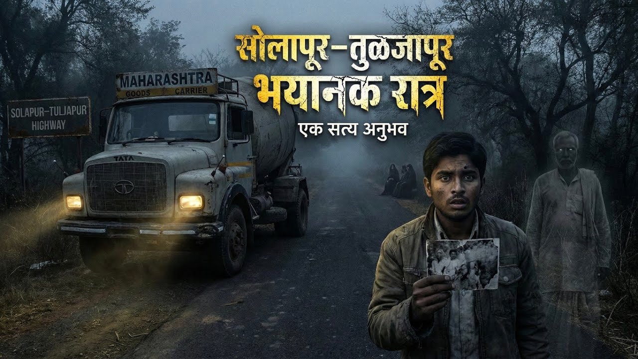 काळोख्या रात्री सोलापूर–तुळजापूर रस्त्यावर जे दिसलं  | Marathi Horror Story | Marathi Podcast