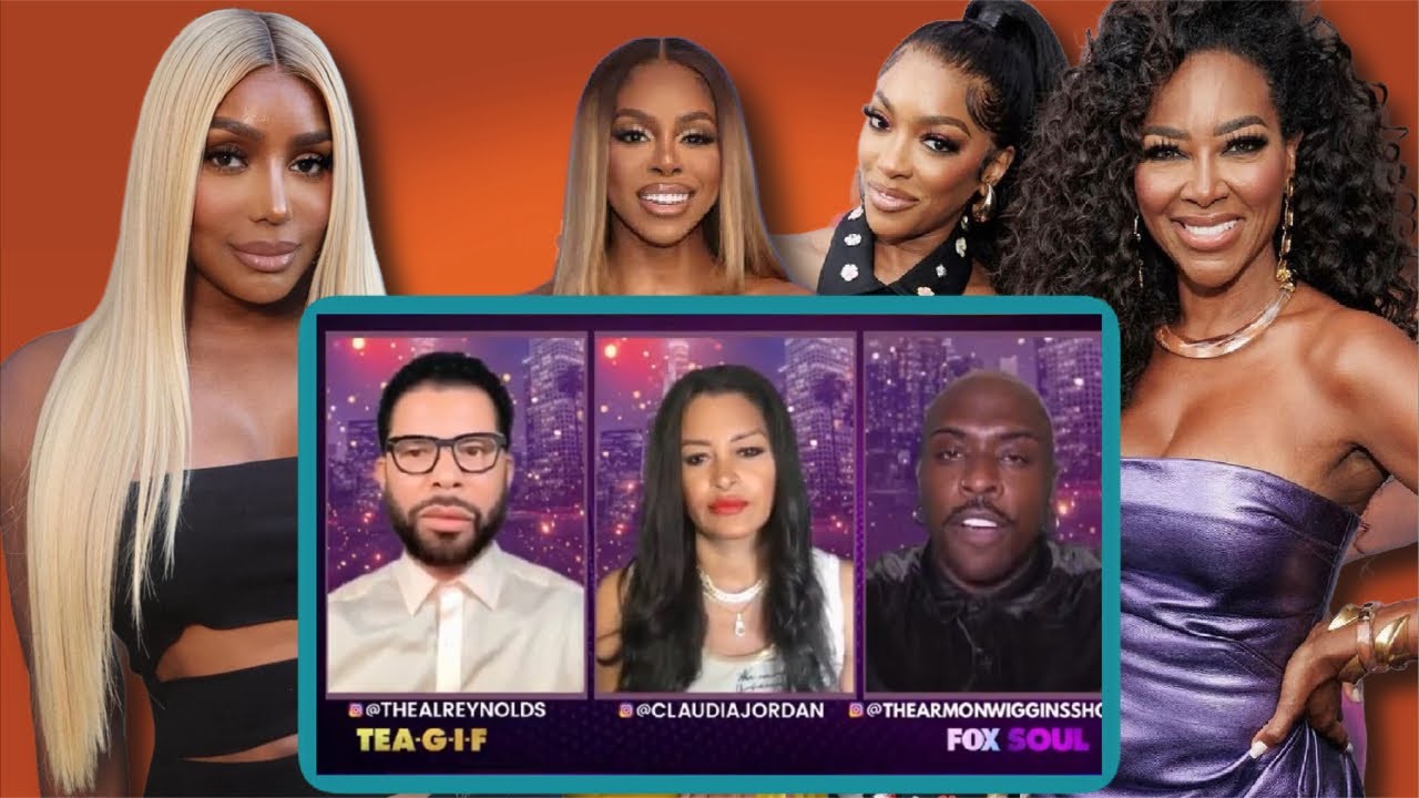 TEA-G-I-F is a MESS, CANCEL RHOA, Candiace says THE LINE IS ALWAYS MOVING, Nene Leakes asked for it