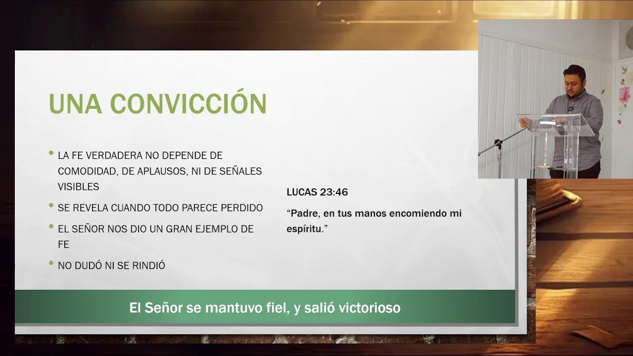 Sermón Sábado - 17 de Enero de 2026