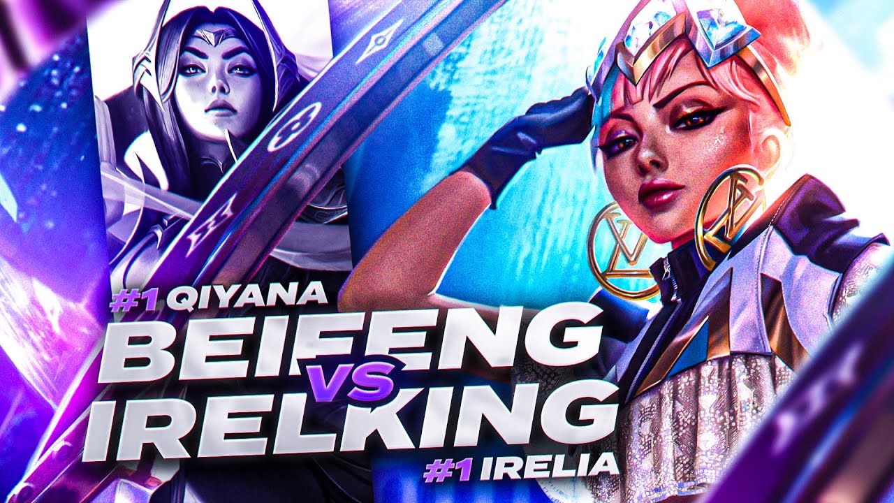 #1 QIYANA vs IRELKING... *CRAZY INTENSE 1v1's!!!*