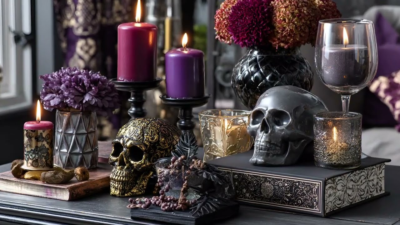 DIY Halloween 2025 | Spooky Gothic Inspired Decor Ideas to Transform Your Home