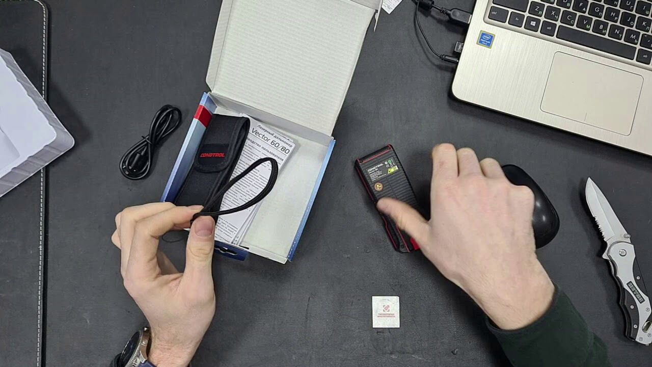 Дальномер Condtrol vector 80 распаковка
