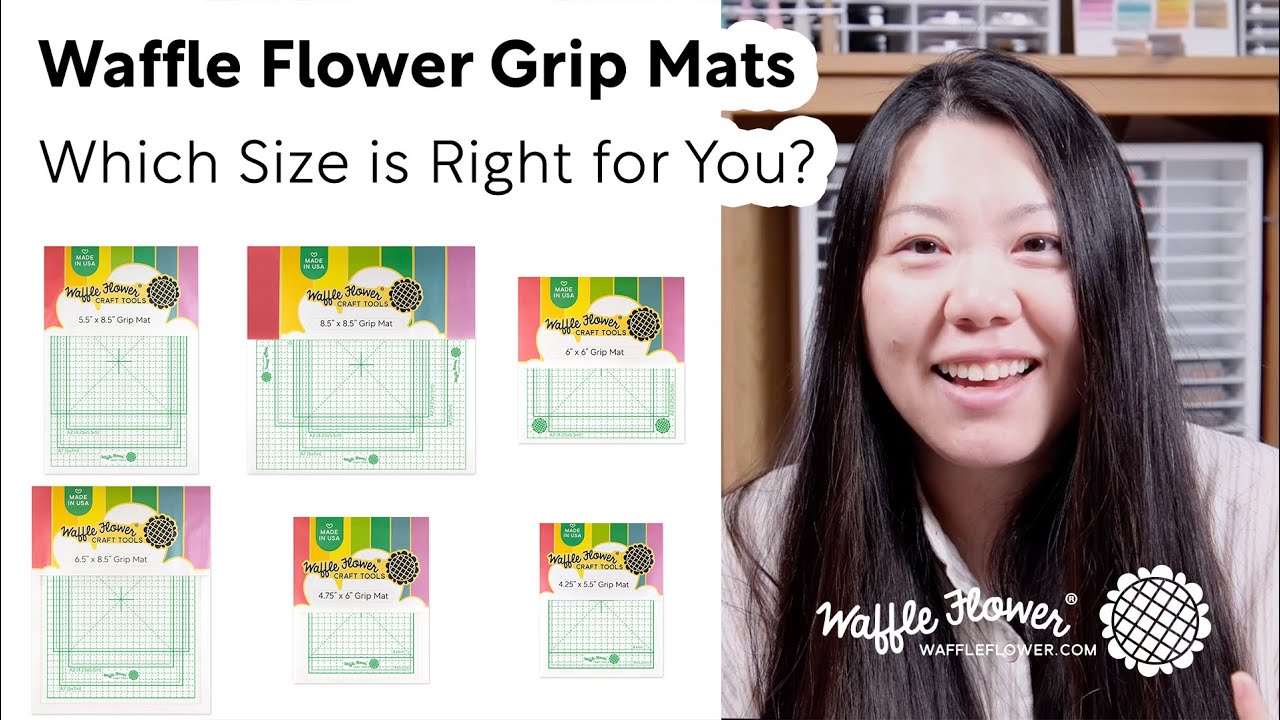 Waffle Flower Grip Mats - Which Size is Right for You?