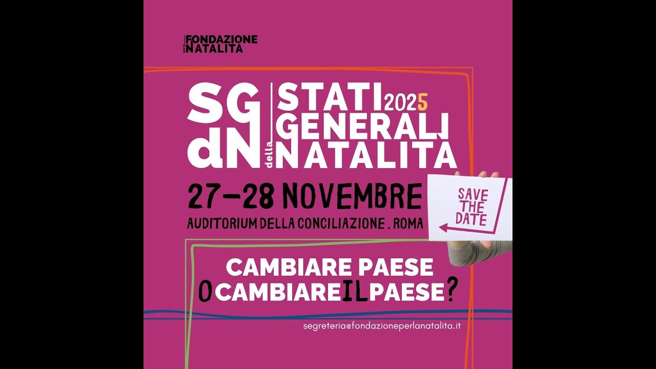 Stati Generali della Natalit&agrave; - V edizione, 27 Novembre - sessione pomeridiana