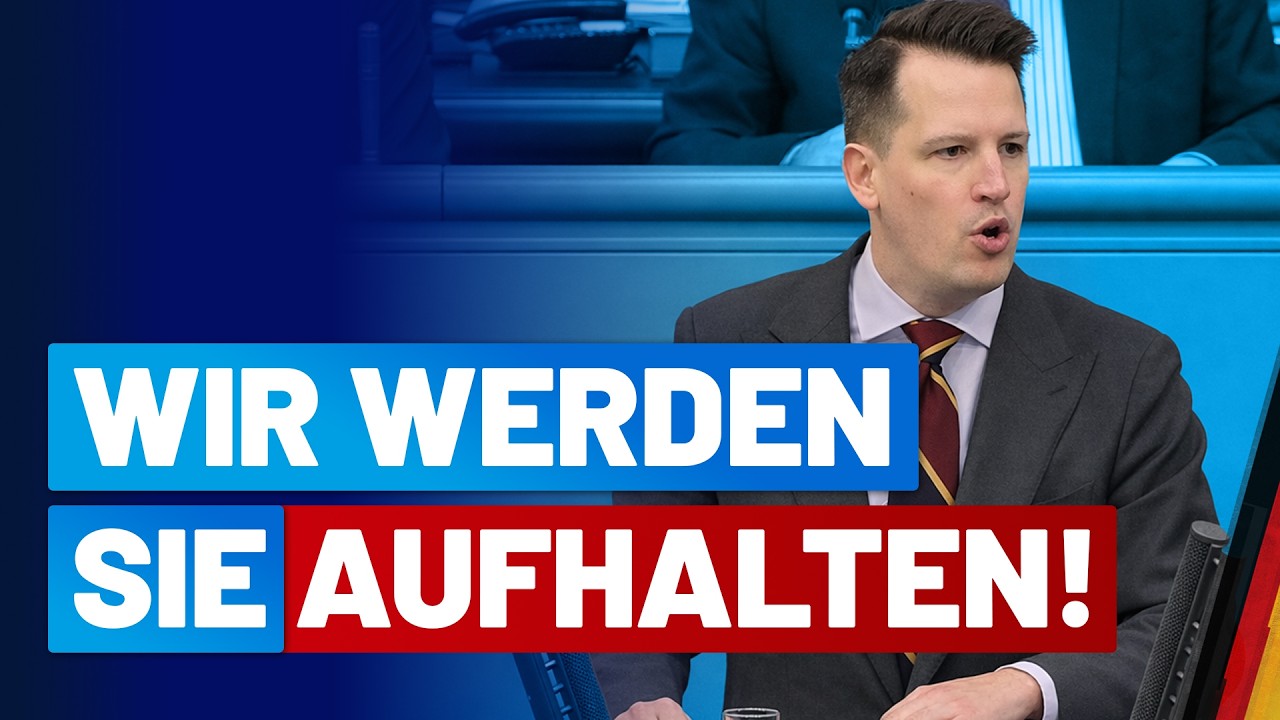 Andreas Bleck deckt die wahren Ziele grüner Transformation auf! - AfD-Fraktion im Bundestag
