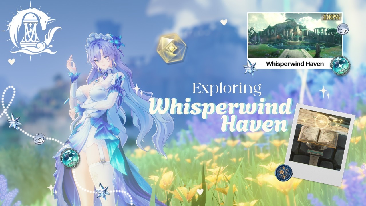 ‧₊˚✧rinascita exploration - whisperwind haven | cozy wuwa diaries˚୨୧⋆.